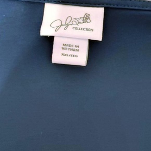 WOMANS JACKYN SMITH HUNTER GREEN BLOUSE  XXL  PERFECT CONDITION - Picture 4 of 6